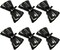 Big Black Bow Tie Balloon Bowtie Balloon , 6 Pack Bow Balloon Bowknot Foil Balloons Mouse Party Decoration